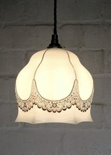 Ceiling Light Antique Milk