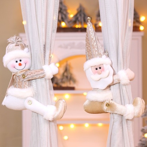 Santa and snowman felt - santa,