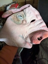 Adult Overhead Rubber Pig Mask