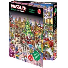 Wasgij Jigsaw Puzzle Advent Calendar - Reindeer Rumpus!