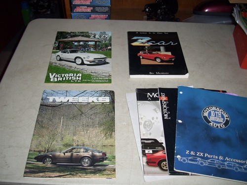 Lot catalogs for - 240z, 260z