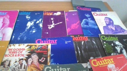 Guitar magazines 1970 - guitar, 1970's