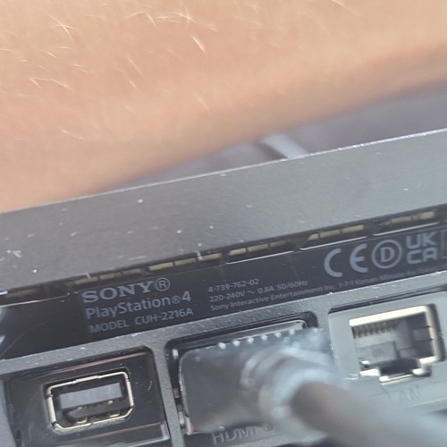 Sony playstation slim 500gb - playstation, 4