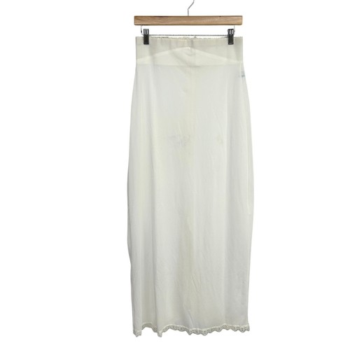 Vintage white lace - lace, skirt