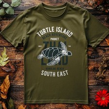 Turtle Island Adventure Tee - Laughs Animal & Pet Lover T-Shirt