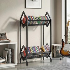 50 CD Storage Rack, 2-Tier