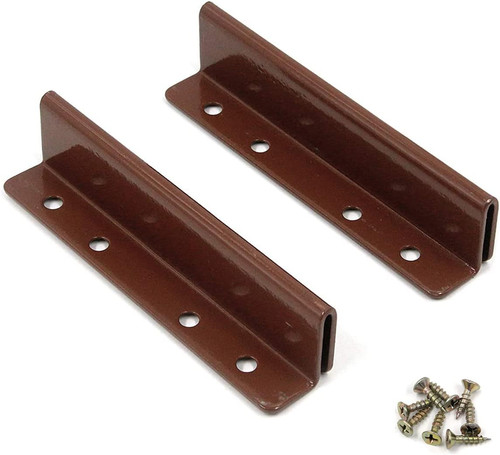 Bed frame post double hook - double,