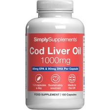 Cod Liver Oil Capsules 1000mg