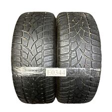 2x 245 50 R18 100H Run Flat DUNLOP SP WINTER SPORT, Tread 4.6/4.4mm(E0344)Tested
