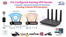 Pre Configured Gaming VPN Router Includes 12-Month VPN Subscription