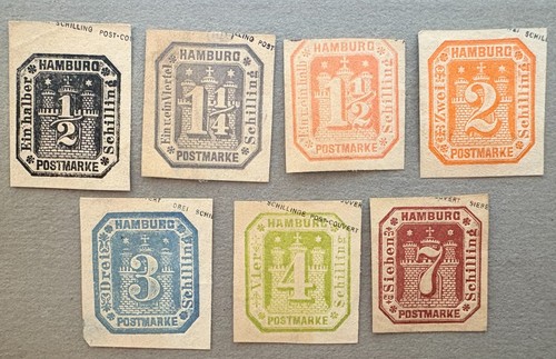 German state hamburg - german, reprint