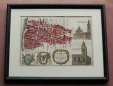 1772 antique map of Walbrook