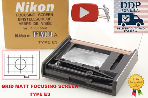 Unused boxed nikon grid matt - [unused, boxed]
