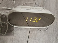 Philips AJ2000/05 Clock Radio FM LED Digital Display Tuning / Alarm - White