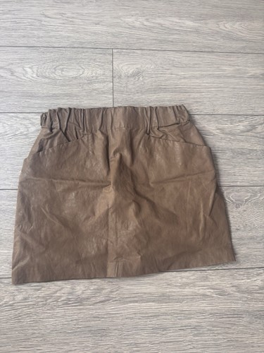 Zara faux leather skirt - zara, m