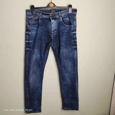 Mens Twisted Soul Jeans Blue