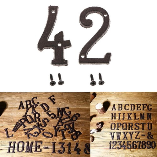 Cast iron number sign - 2x,