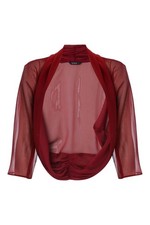 Red Shimmer Bolero / Roman