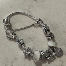 PANDORA SILVER CHARM BRACELET