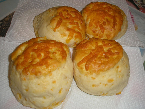 Home made cheese - made, scones