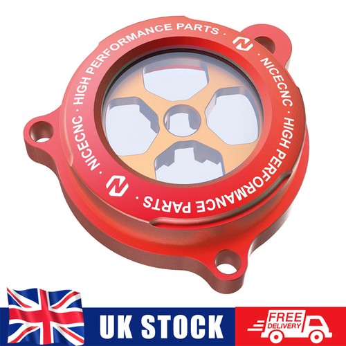 Clear oil filter - oil, cap