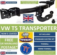 Flange Towbar for VW Volkswagen T5 Transporter, Caravelle, Shuttle 2003on TVW9