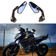 Black Motorcycle Bar End Side