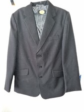 BNWT Black Boys BEAU BRUMMEL School Blazer Size 12 Chest 34"/86cm (AB)
