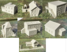 Normandy  Villas 15mm WW2 D Day Europe