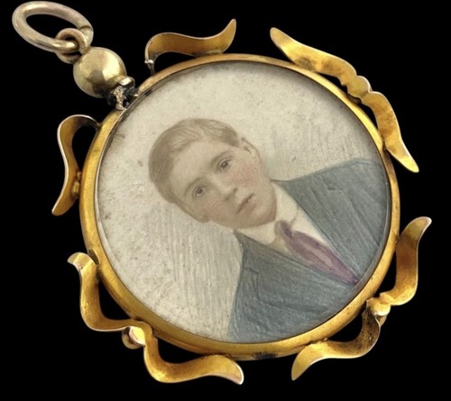 Unique antique edwardian 9ct - antique,