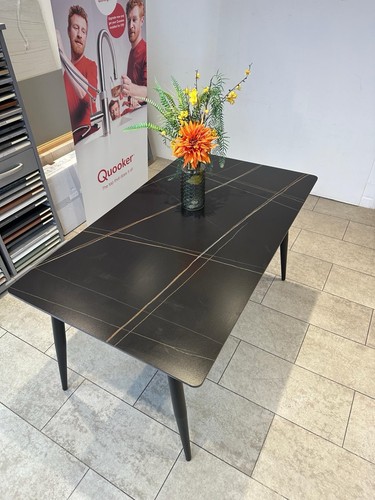 Marble effect ceramic dining - marble, effect,