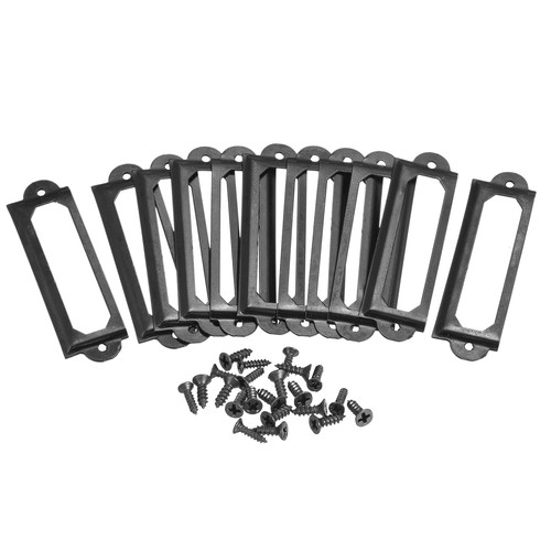 Metal label holders - metal,