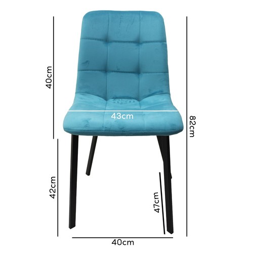 Dining chairs metal legs - metal,