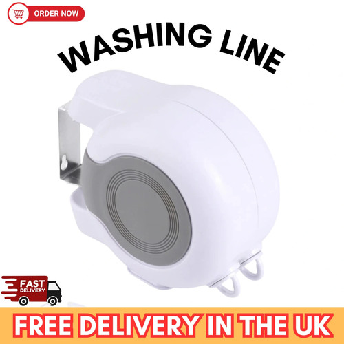 Retractable washing reel - retractable, line