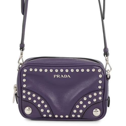 Prada studded camera bag - prada,