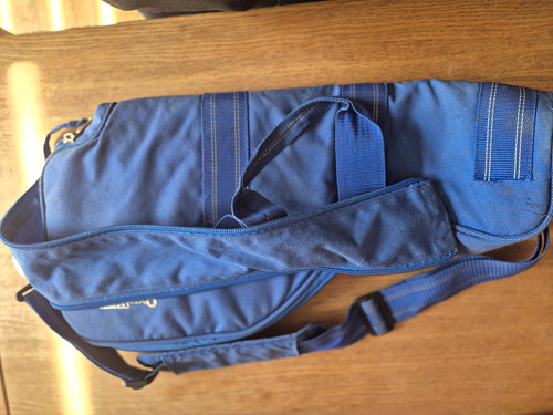 Blue nylon soft entonox - nylon, bag