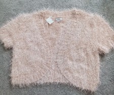 Ladies Eyelash Shrug cardigan