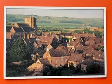 Corfe Castle Postcard - Village - Atmosphere Postcards - Posted 1999