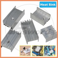 Aluminum Heatsink For IC TO-220 Chip Heat Sink Cooler Radiator Heatsink Silver