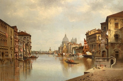 Venice canaletto landscape - venice,