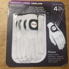 Golf Gloves, Sizes M-L - Pack