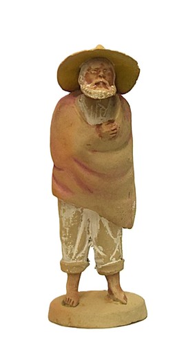 Vintage mexican clay folk - vintage,