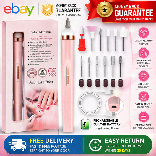 Electric nail file drill - nail,