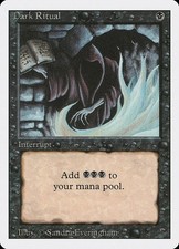 Dark Ritual Revised Excellent