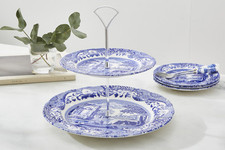 Spode - Blue Italian - 2 Tier
