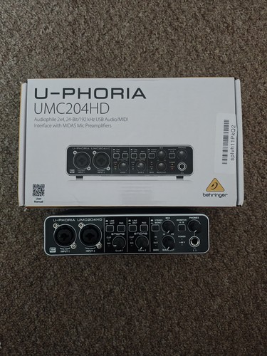 Behringer phoria umc204hd - u-phoria,