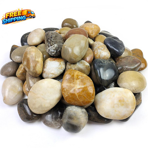 40lbs large river rocks - 40lbs,