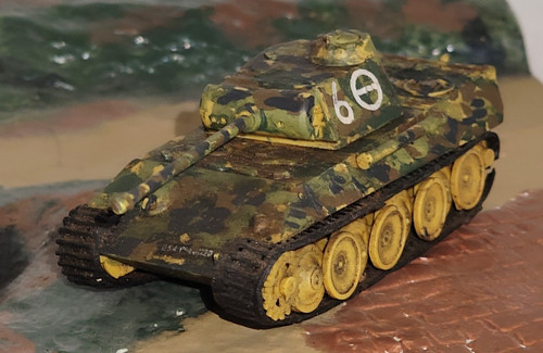 Wwii german panther tank - tank, built