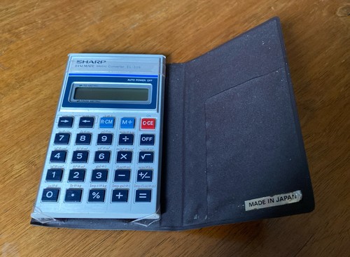 Vintage sharp elsi mate - sharp, metric