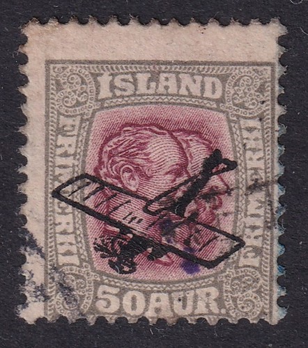 Iceland 1929 air 50a - air,